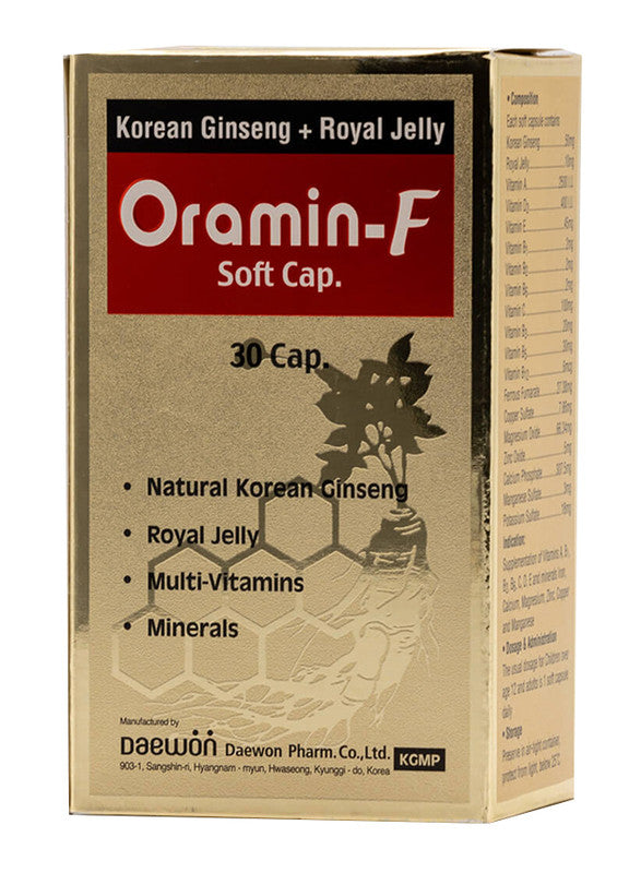 Oramin-F Soft Capsules 30'S