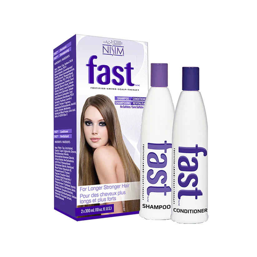 F.A.S.T 2 Pack - 10oz Shampoo & Conditioner - No Sulfates